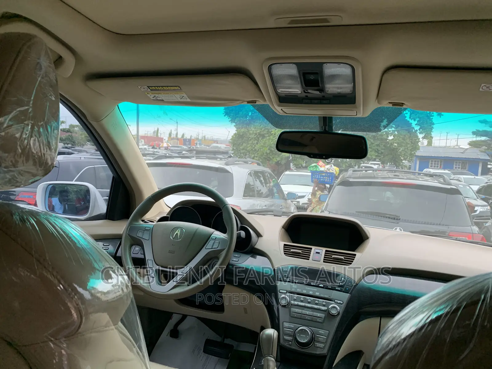 Acura MDX 2008 White