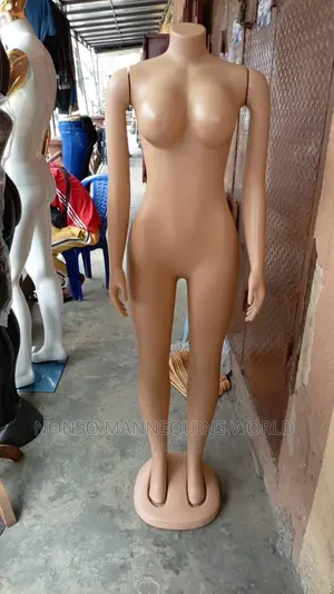 Female Headless Plastic Display Mannequin