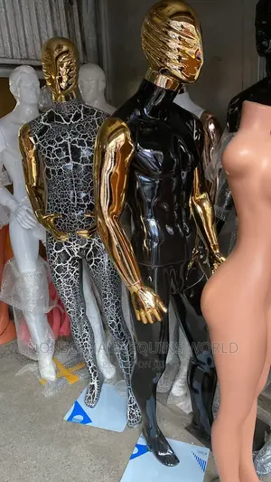 Fibre Mannequins Of Different Colours For Male