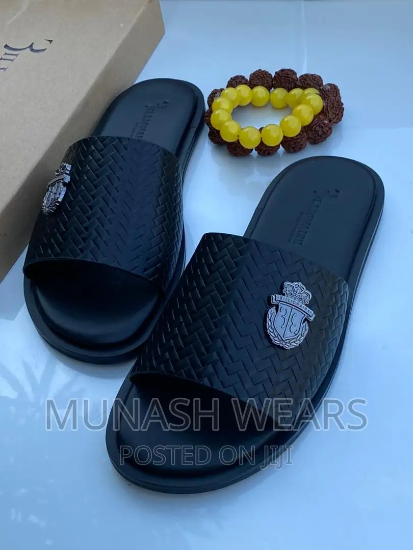 Billionaire Leather Slipers