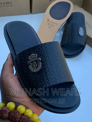 Billionaire Leather Slipers