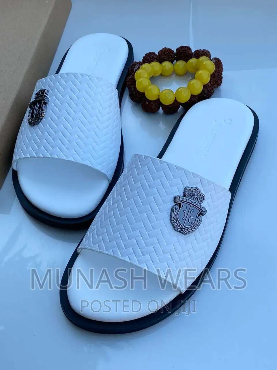 Billionaire Leather Slipers