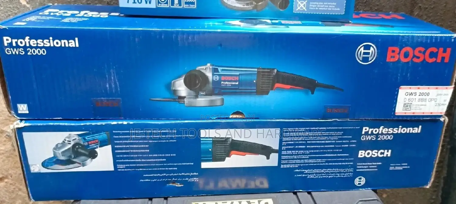 Bosch Angle Grinder GWS-2000 for Professional