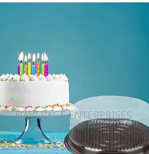 10pcs 8-10inch Cake Cupcake Box Container Holder Plastic