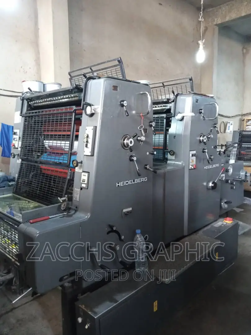Heidelberg MOZ Printing Machine
