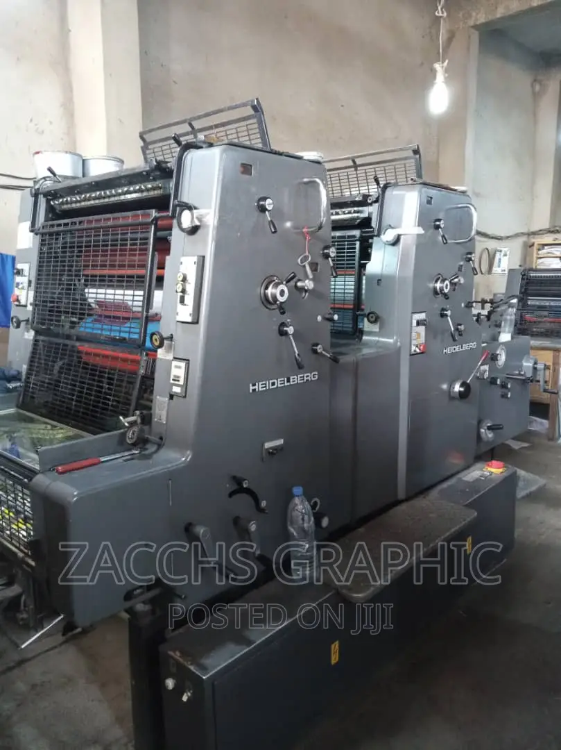 Heidelberg MOZ Printing Machine