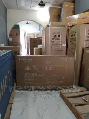 Original Hisense 50 Inches Tv(Brand New) +Netflix, Wifi