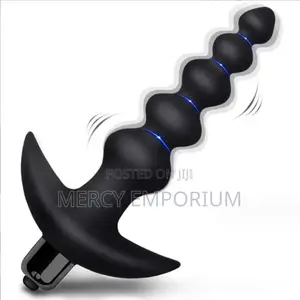 Vibrating Anal Beads and Plug
