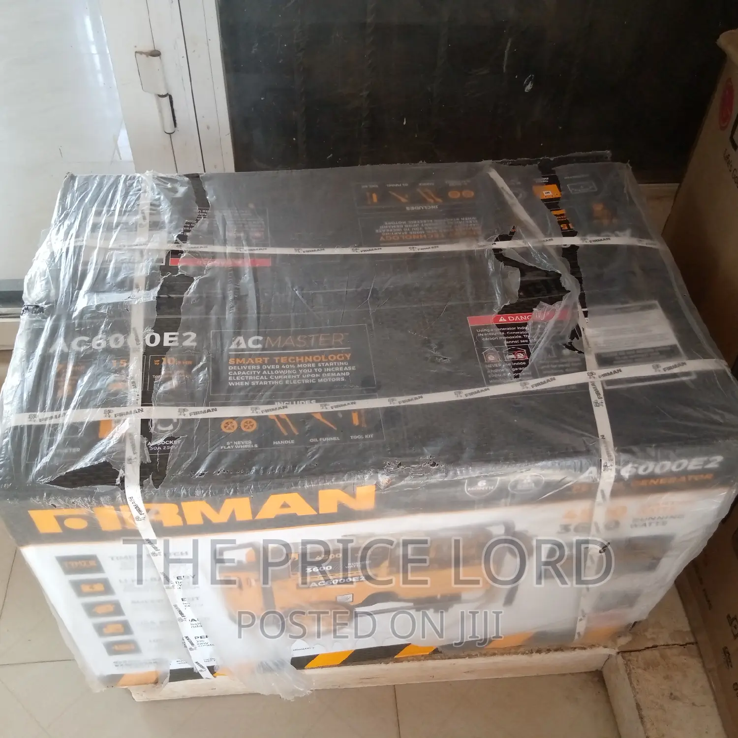 Firman Generator Ac6000e2