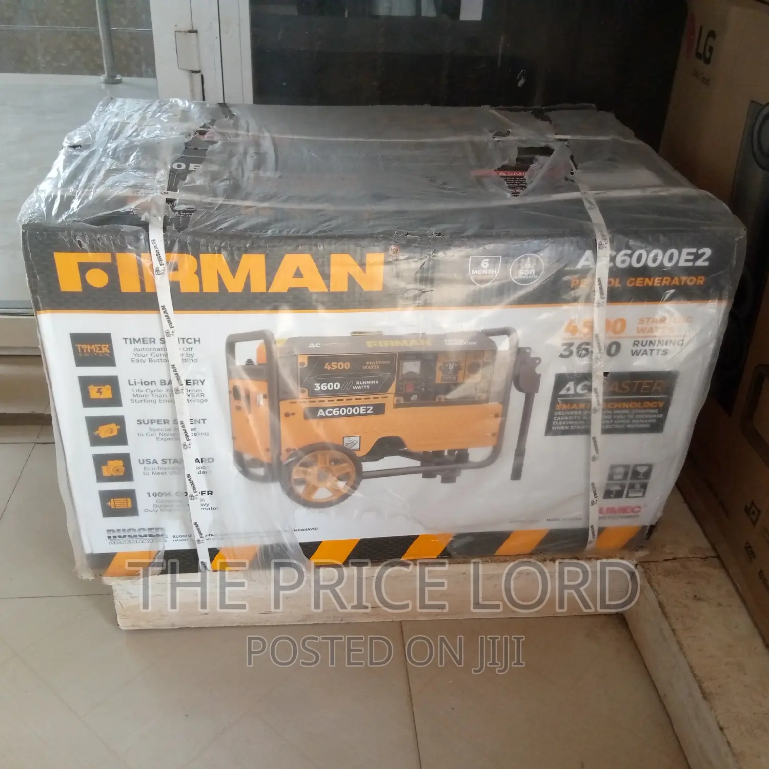 Firman Generator Ac6000e2