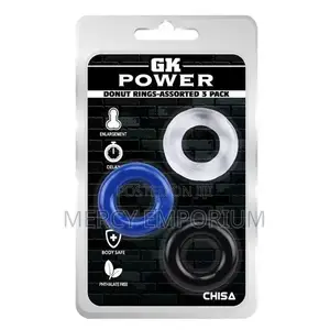 3in1 Cock Penis Ring Silicone to Stop Premature Ejaculation
