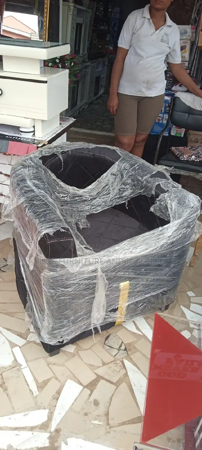 Black Single Sofa Available