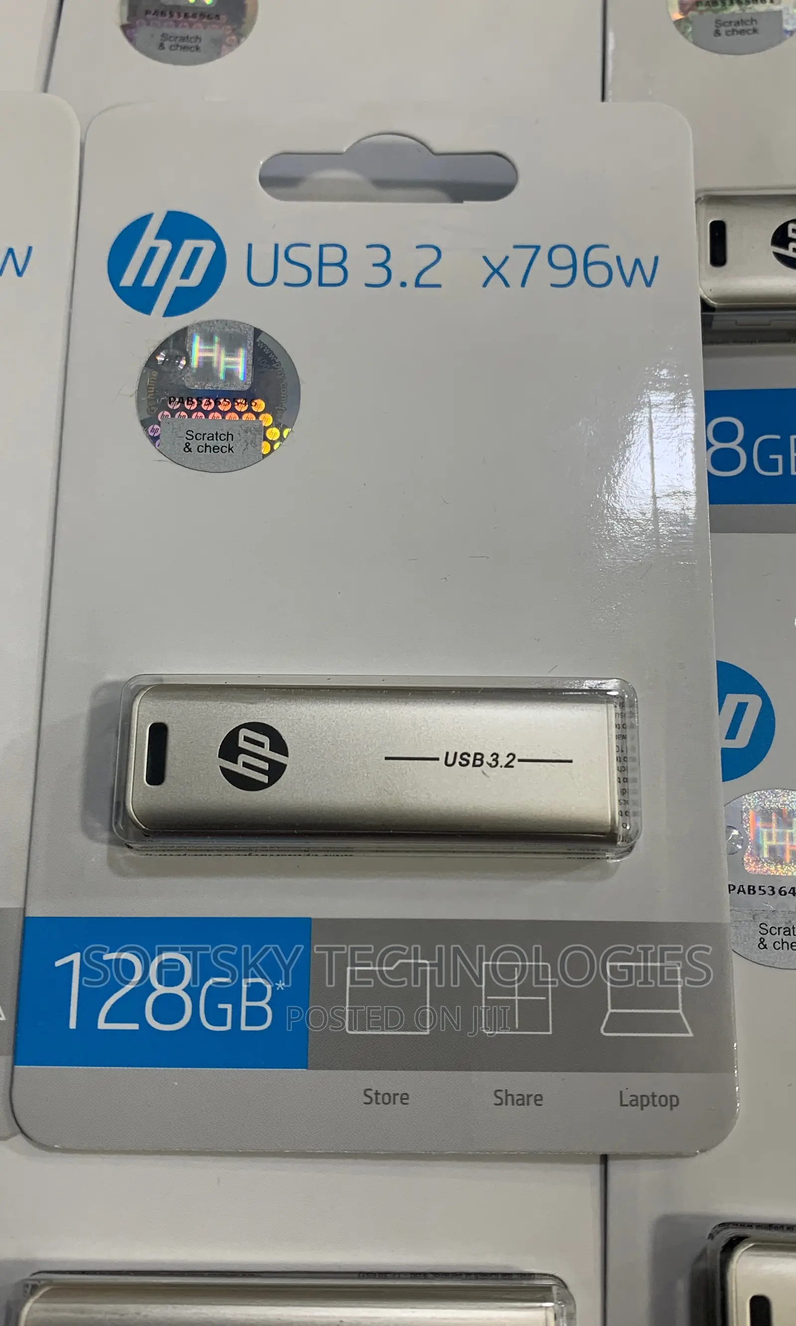 Hp 128gb 3.2usb Flash Drive X796w
