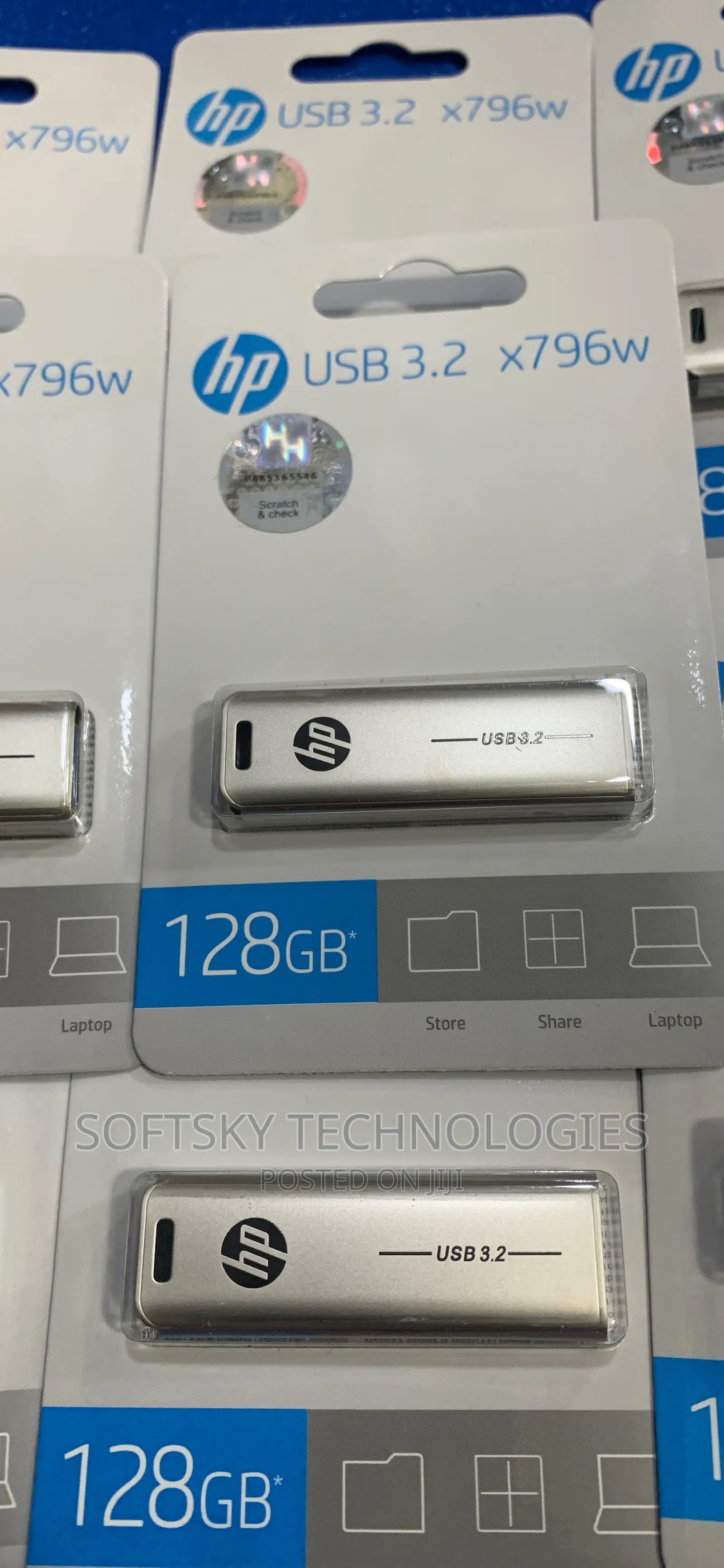 Hp 128gb 3.2usb Flash Drive X796w