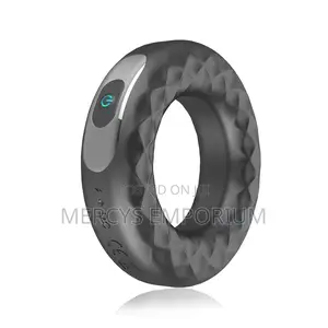 Cock Penis Ring Vibrating Round Penis Ring for Men Sex Toy