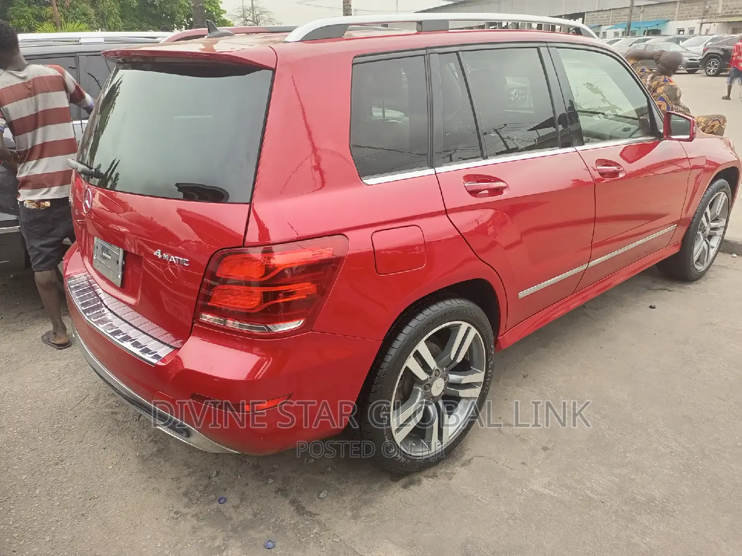 Mercedes-Benz GLK-Class 350 4MATIC 2014 Red