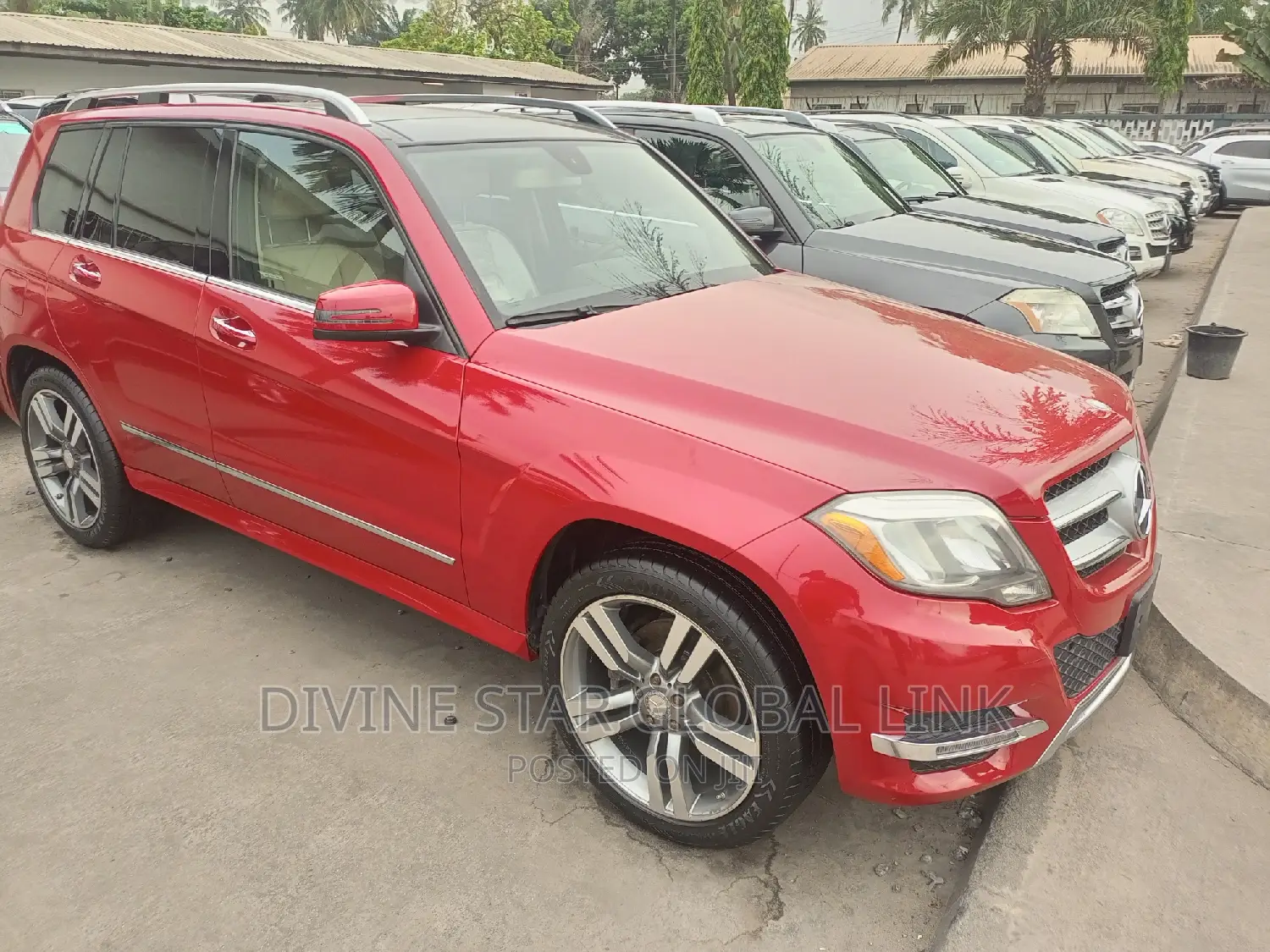 Mercedes-Benz GLK-Class 350 4MATIC 2014 Red