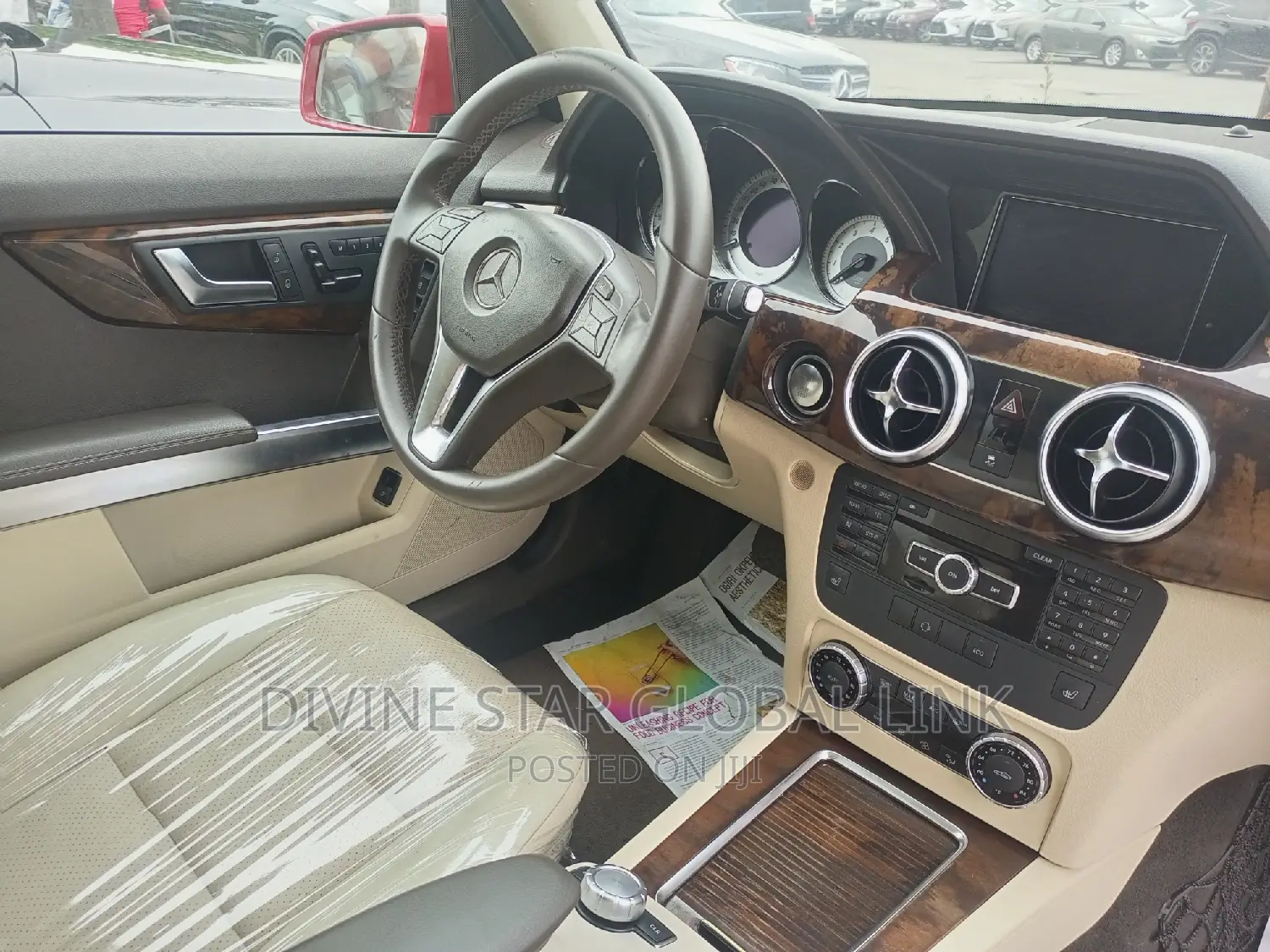 Mercedes-Benz GLK-Class 350 4MATIC 2014 Red