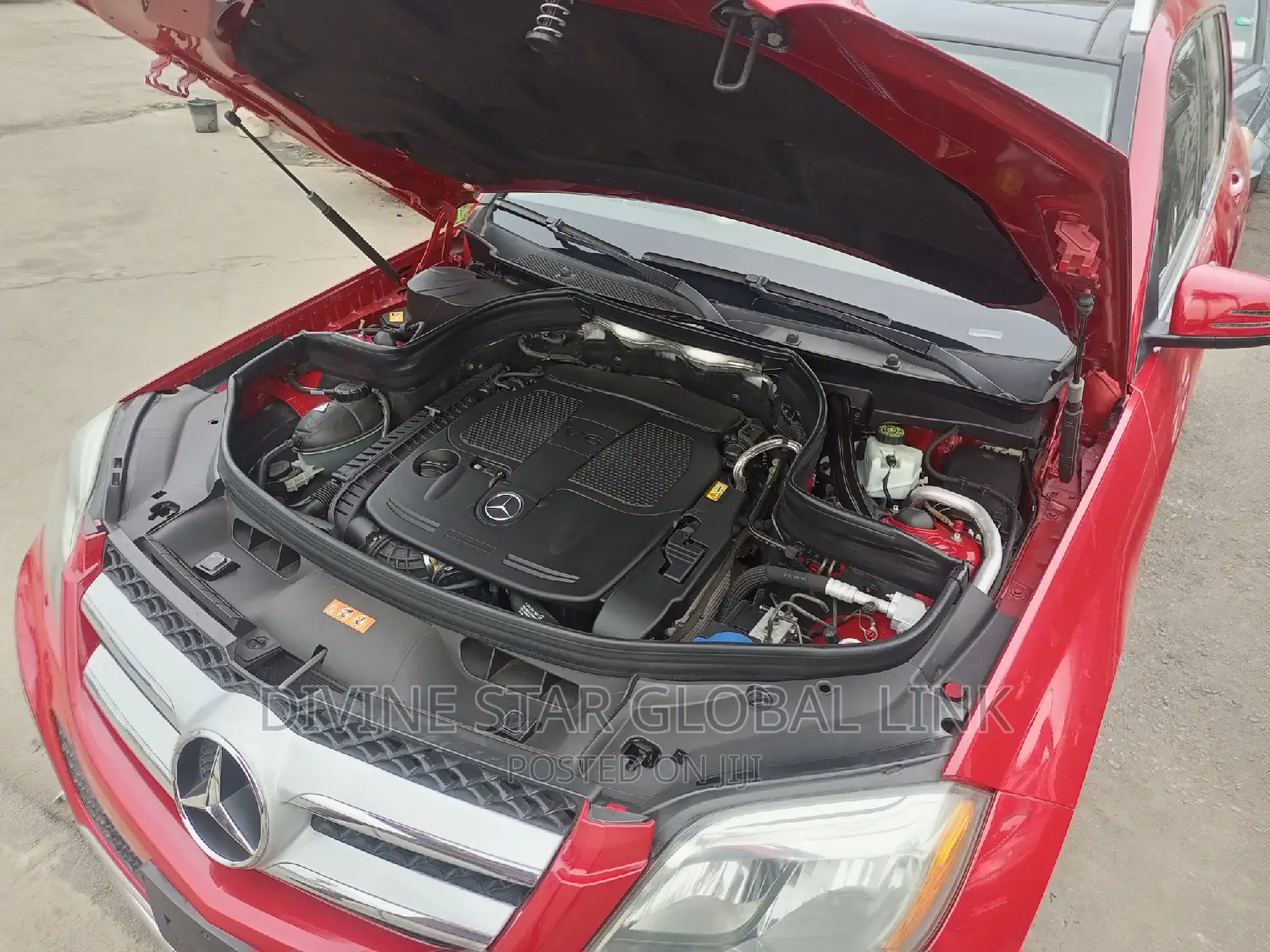 Mercedes-Benz GLK-Class 350 4MATIC 2014 Red