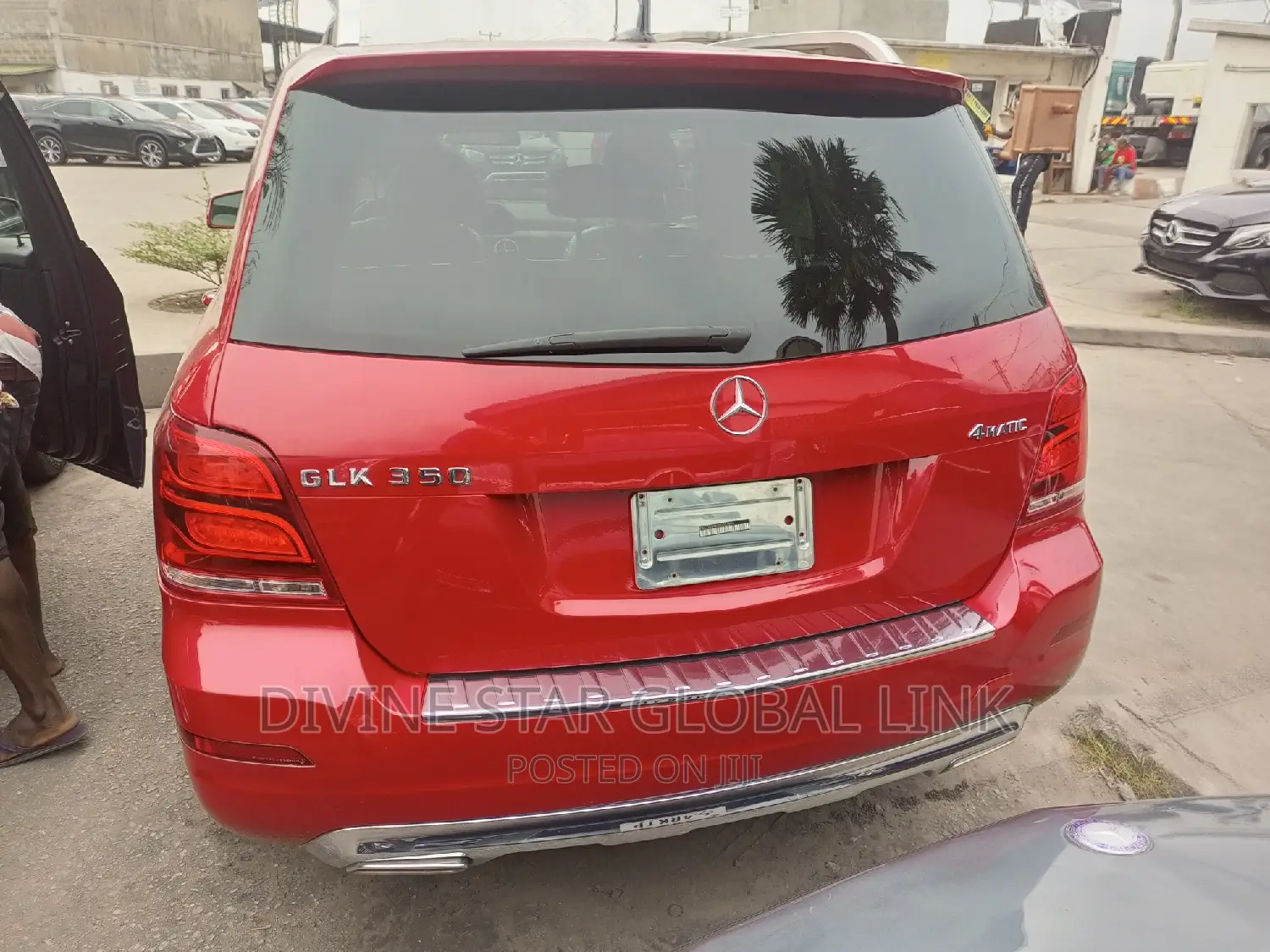 Mercedes-Benz GLK-Class 350 4MATIC 2014 Red