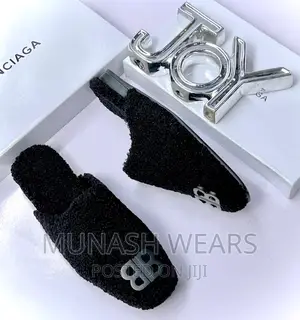 BALENCIAGA Hair Half Shoe
