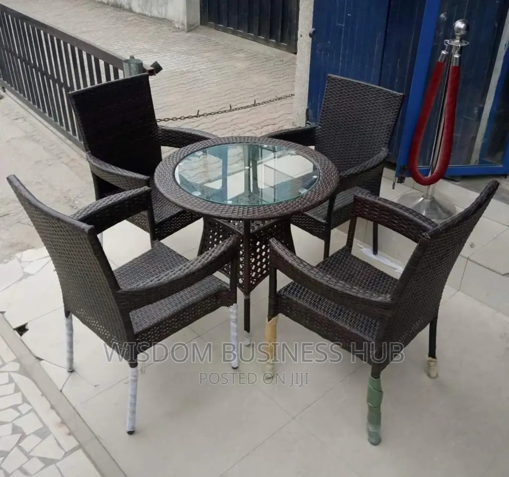 Restaurant Chairs (1 Table and 4 Chairs)