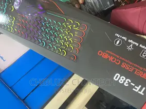 Rechargeable Wireless Gaming Keyboard and Mouse TF-380