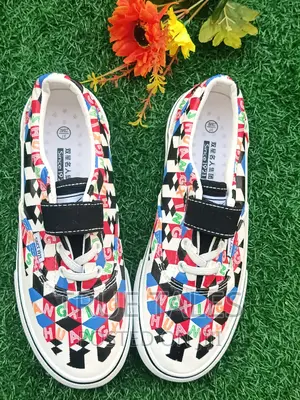 Multicoloured Lace Up Sneakers