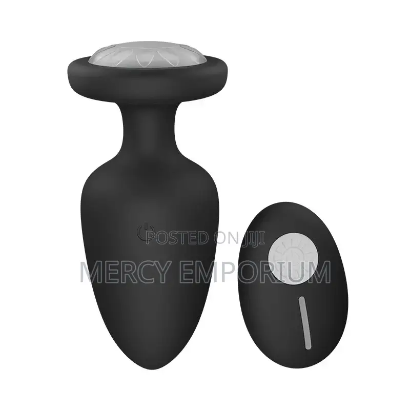 Rotate Vibrating Anal Butt Plug Prostate Massaerger