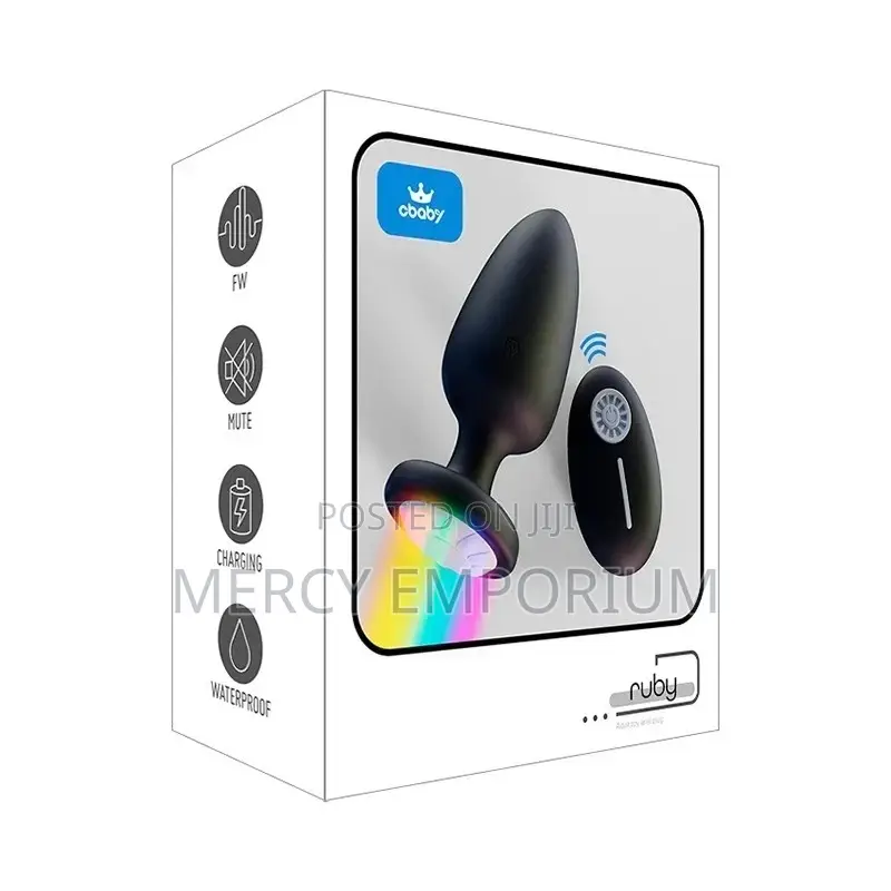 Rotate Vibrating Anal Butt Plug Prostate Massaerger