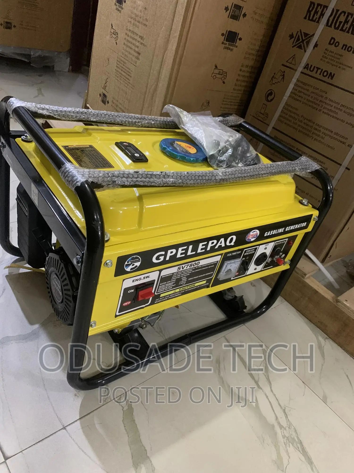 Environment Friendly Elepaq 4.5kva Generator Sv7800