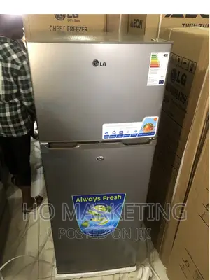 Lg Refrigerator 200l With Freezer/Shelves Gc-389