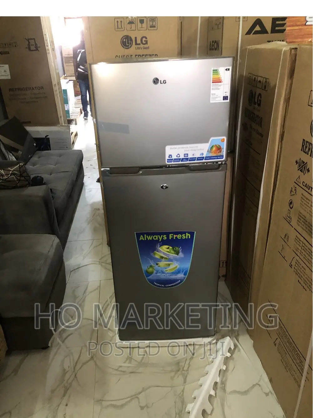 Gc-389 200 Liters Lg Refrigerator -Silver