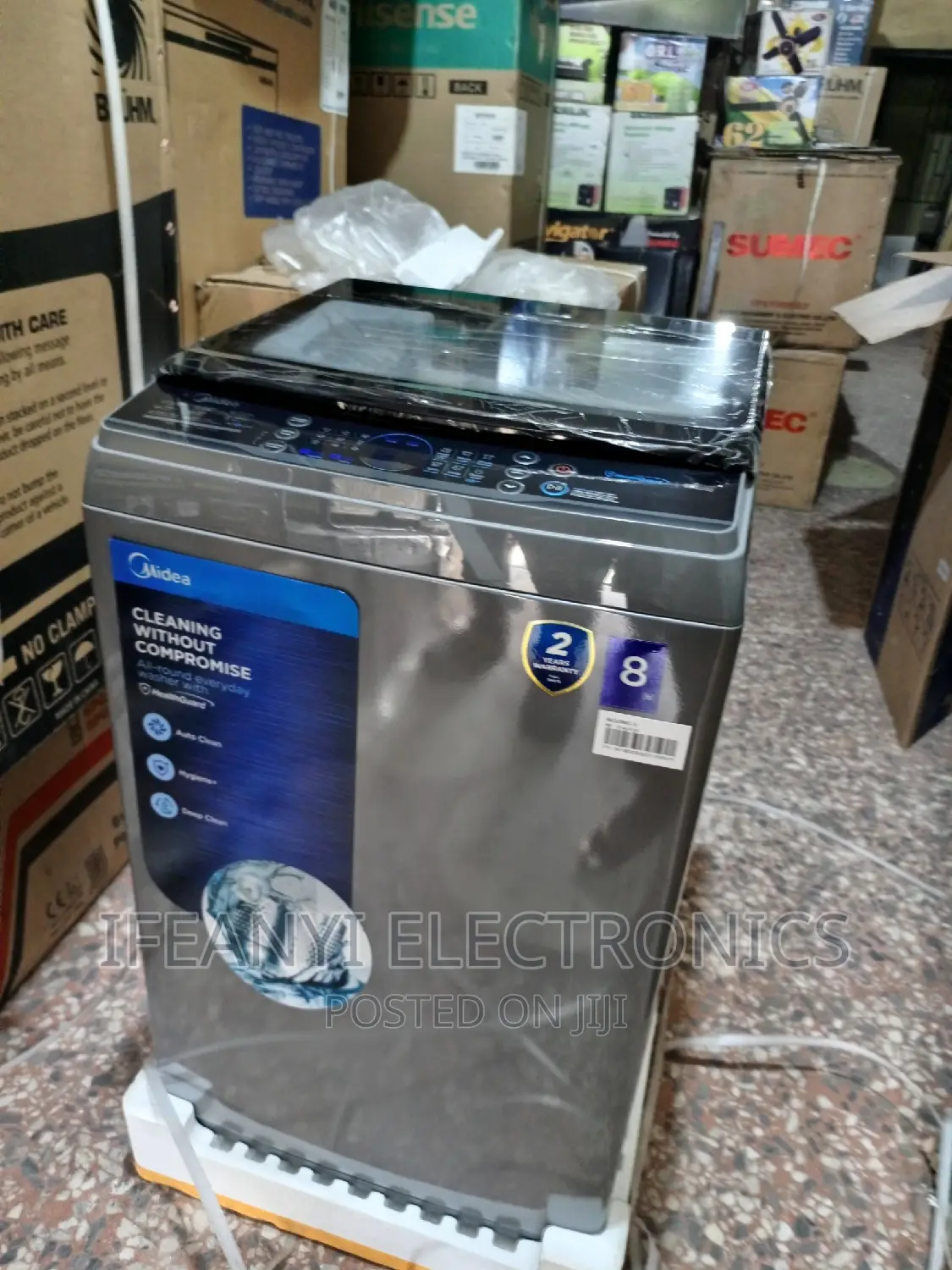 Midea Automatic Washing Machine 8kg