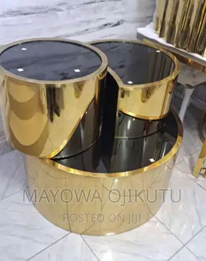 Casa Padrino Luxury Coffee Table Set Gold