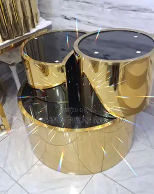 Casa Padrino Luxury Coffee Table Set Gold