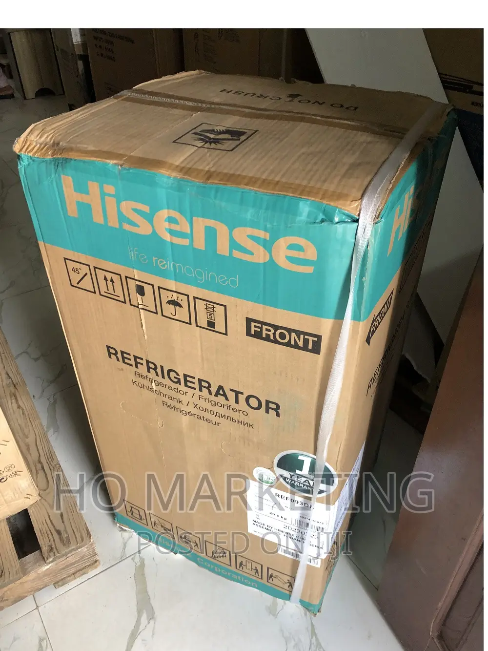 Ref093dr Hisense 90 Liters Refrigerator