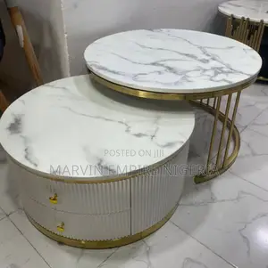 Double Center Table With Two(2) Drawers