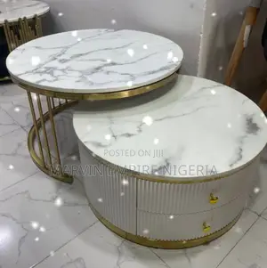 Double Center Table With Two(2) Drawers