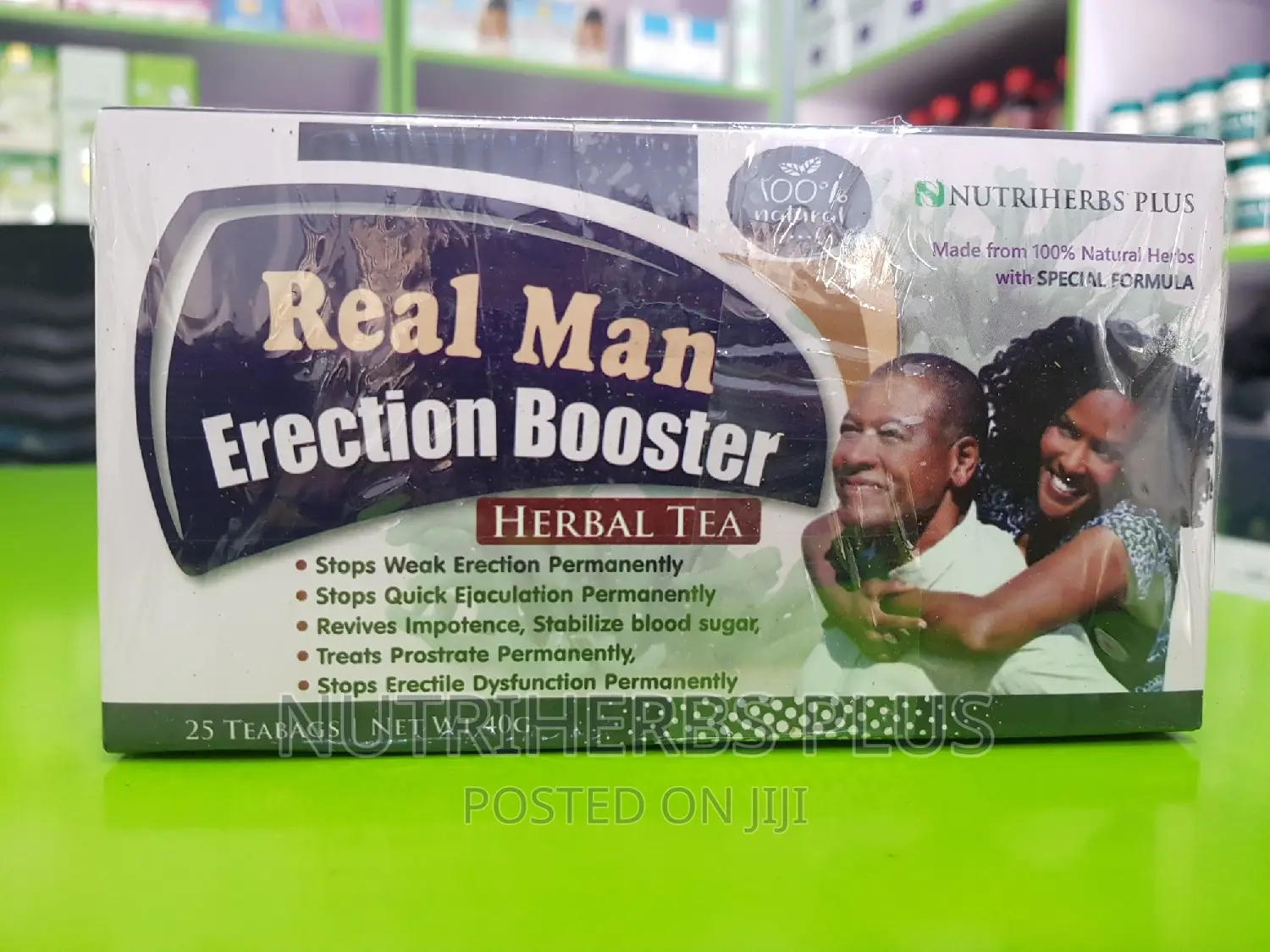 Real Man Booster Tea: 100% Cure for Erectile Dysfunction