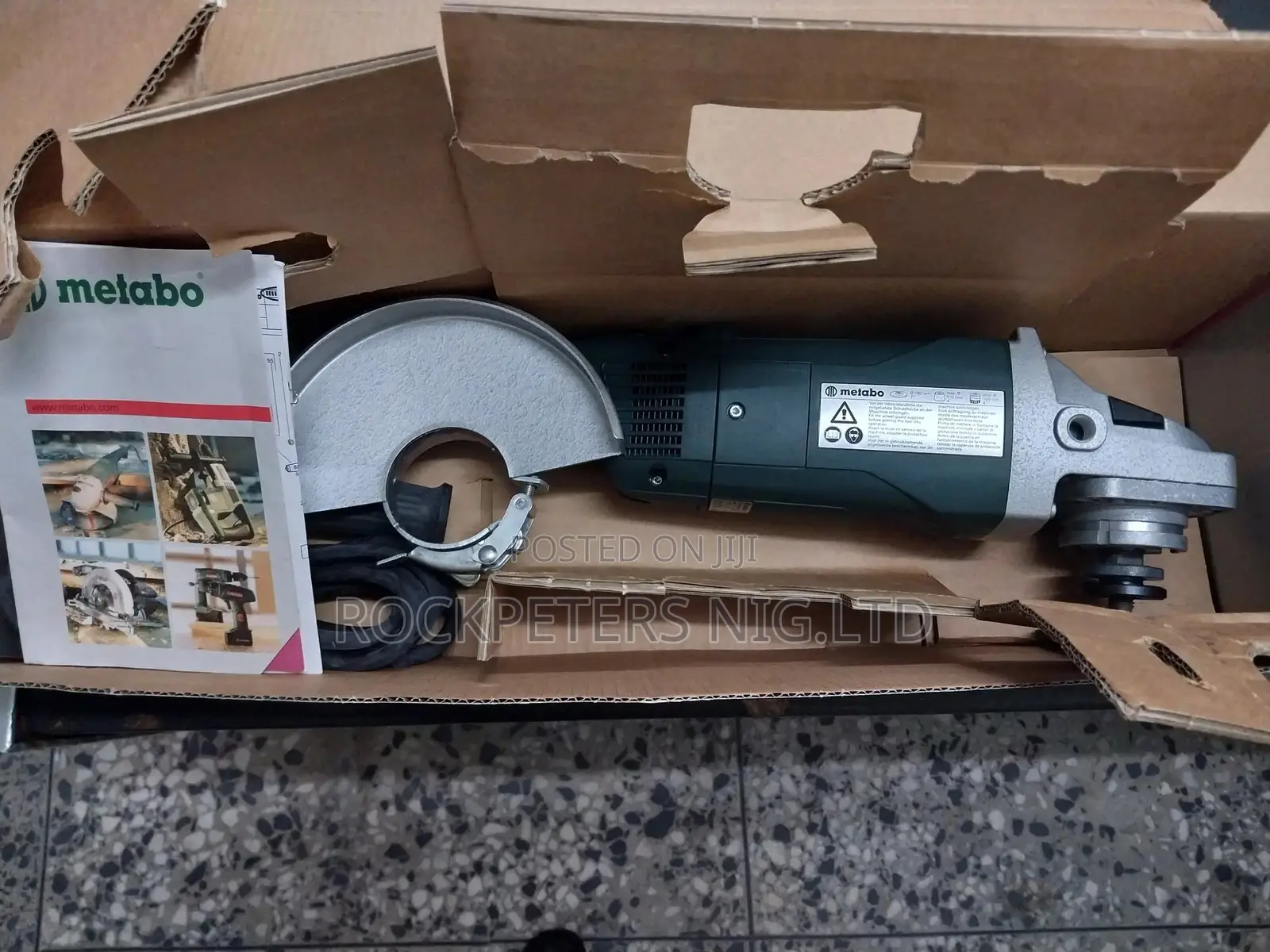 Metabo 180mm (7") Angle Grinder, 2100W, W21180