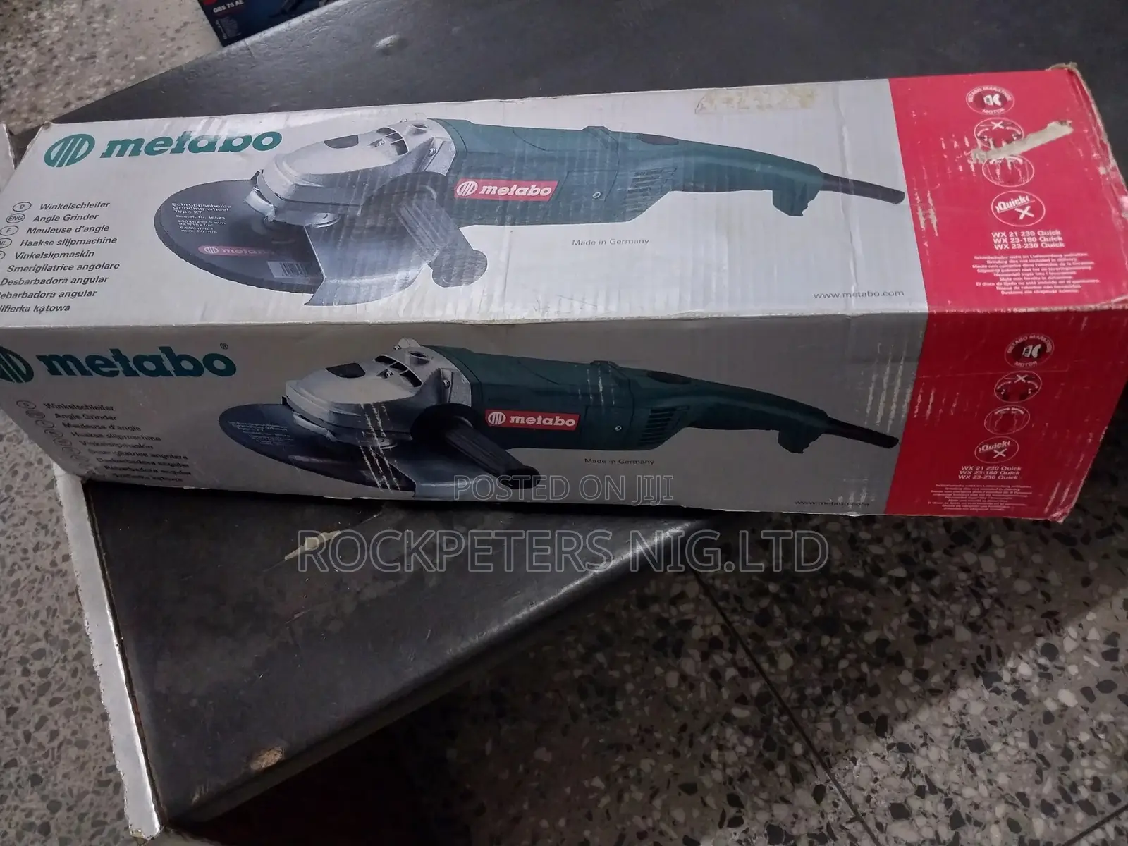 Metabo 180mm (7") Angle Grinder, 2100W, W21180