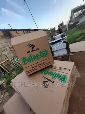 Printed Palm Oil Box