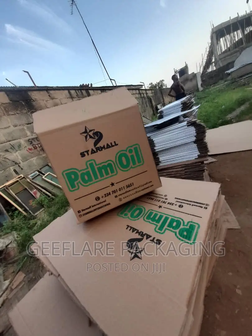 Printed Palm Oil Box