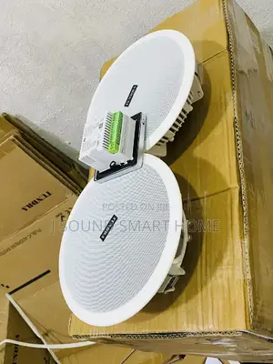 2pair Speakers With 4inches in Wall Amplifier