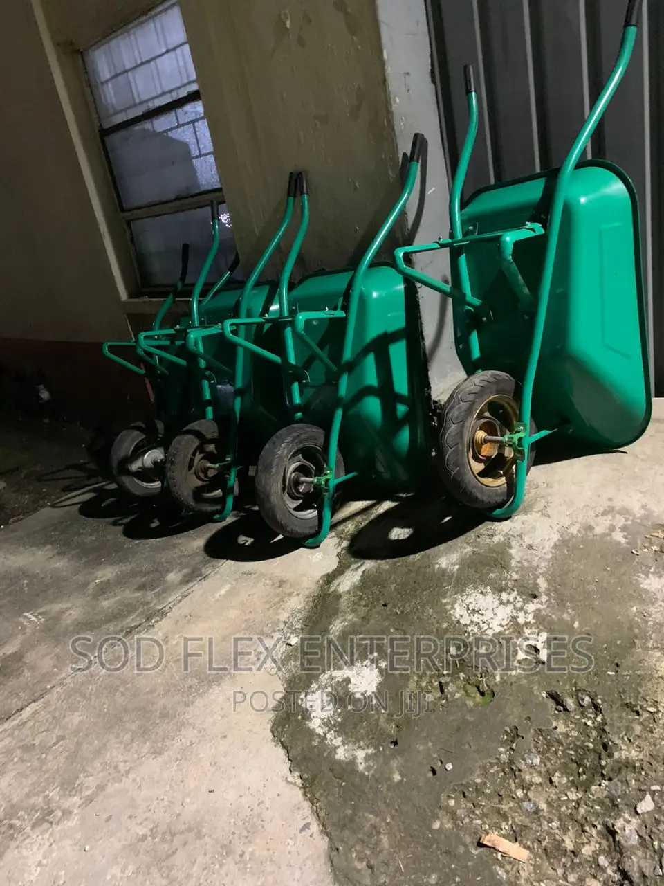 Imported Green Wheel Barrow