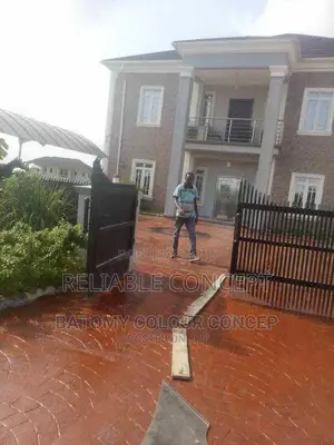 Stamped Concrete Floor