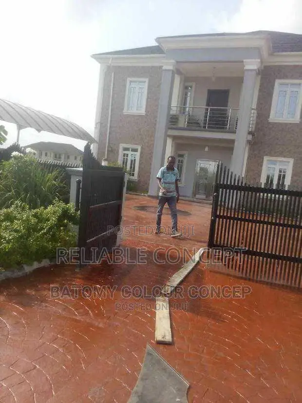 Stamped Concrete Floor