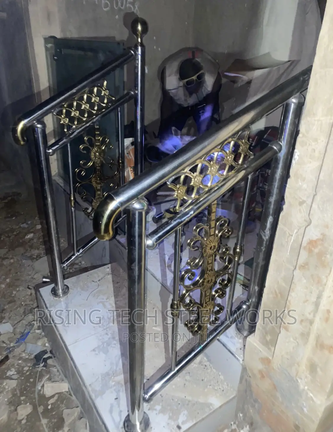 Stainless Rails Perfect  Installation