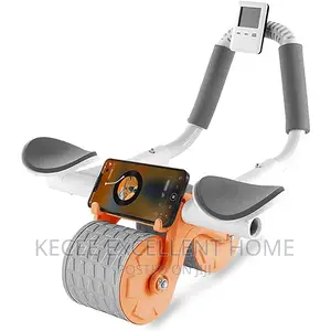 Automatic Rebound Ab Roller With Double Wheel